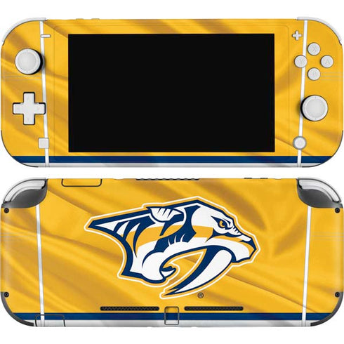 NHL Nashville Predators Jersey Nintendo Switch Lite Skin